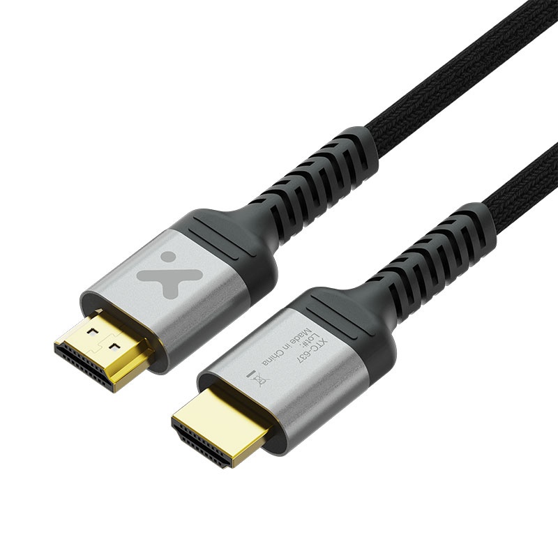 Cable Xtech HDMI 6FT (2.1), de ultra velocidad 8K 60HZ, 4K 144HZ, 2K 240HZ macho