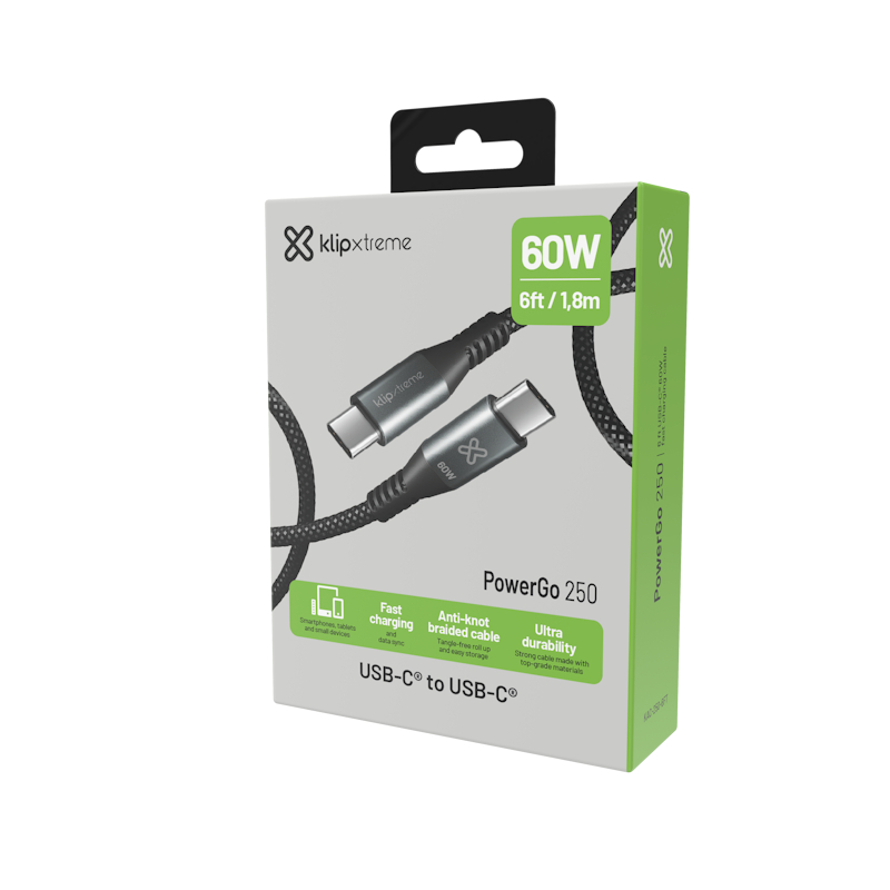 Cable USB Klip Xtreme kac-250-6FT