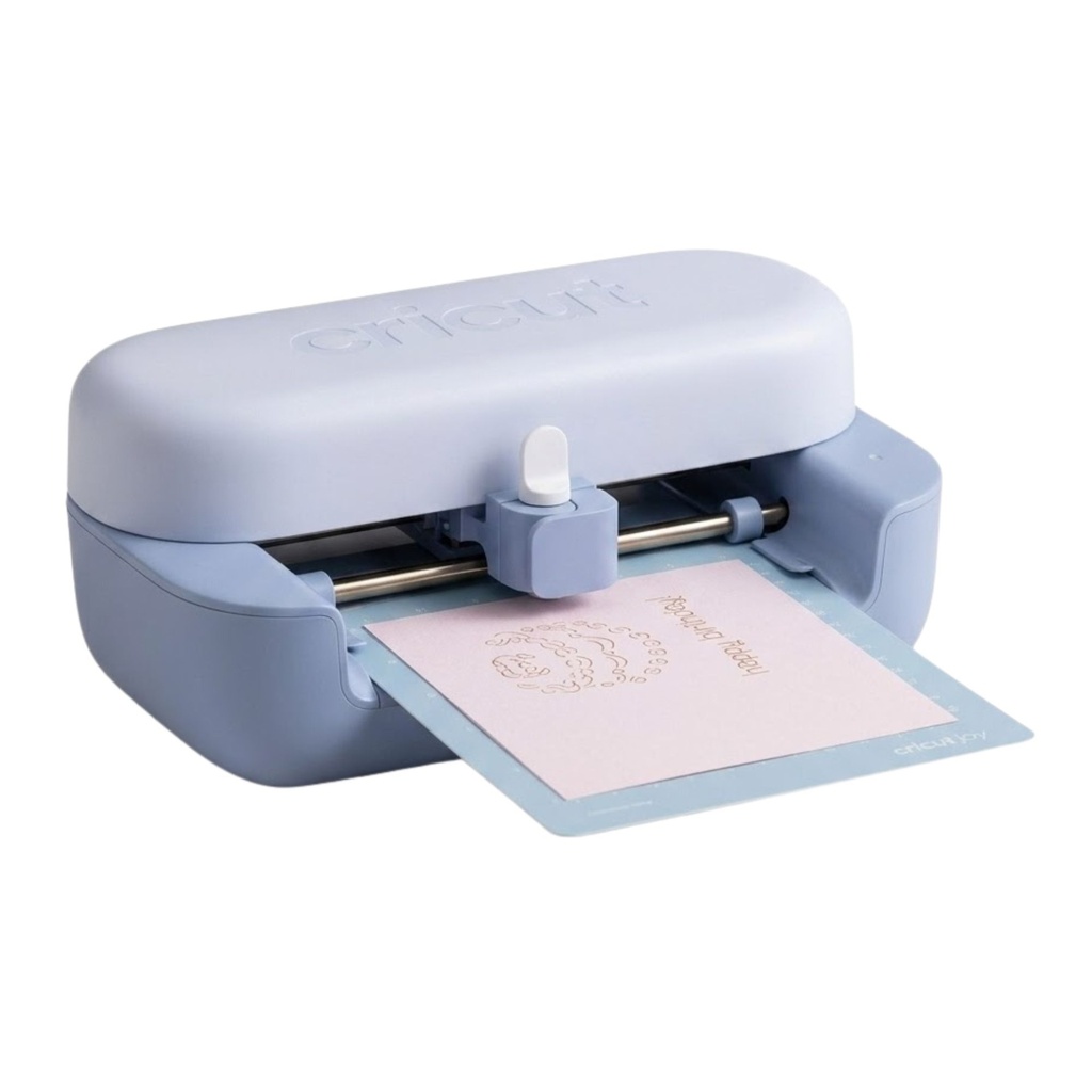Maquina de corte Cricut joy 2 azul, deluxe bundle para 55 proyectos- kit de herramientas