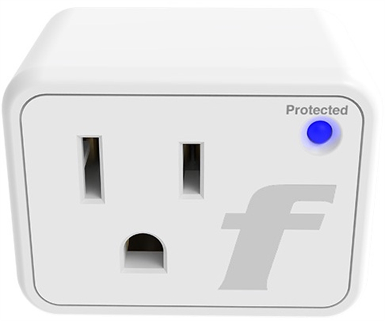 Protector de tensión, enchufe de pared con capacidad de carga de 1875-2500W, funciona con