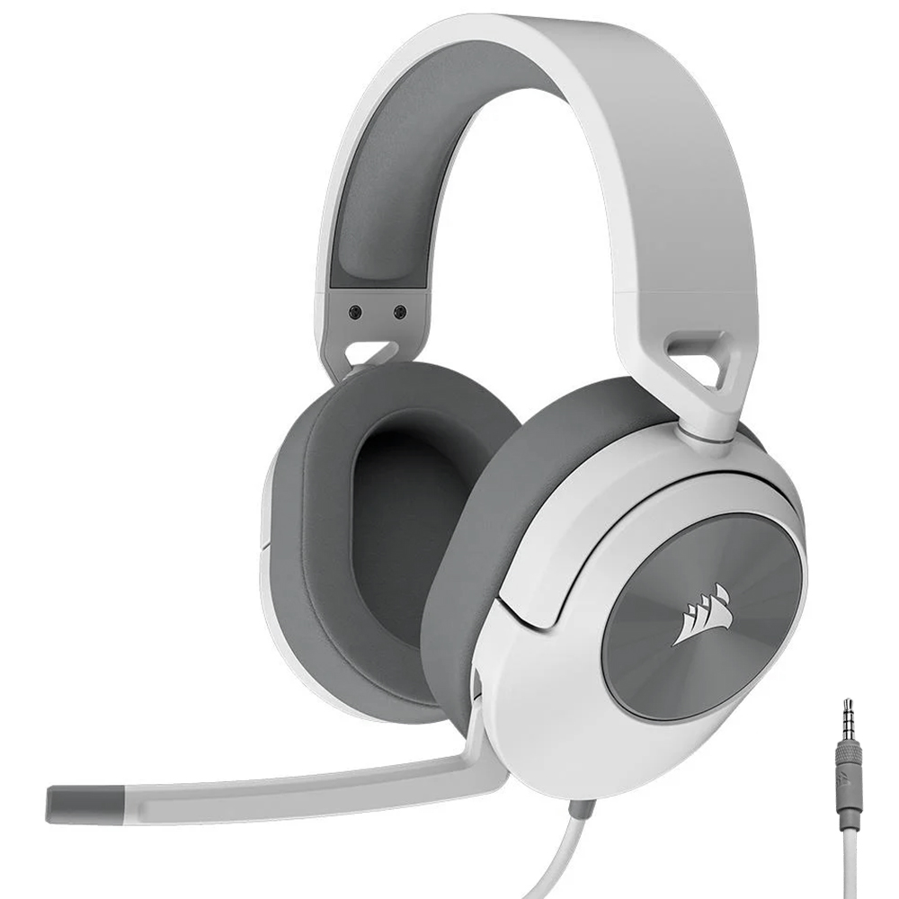 Audífono con microfono corsair HS55 surround V2, gaming, stereo , dolby atmos en PC