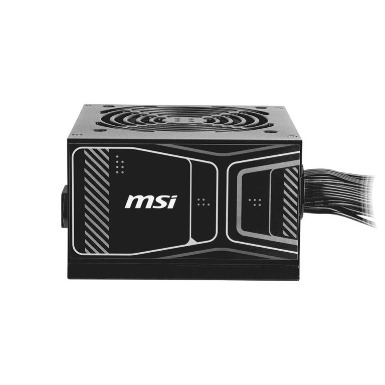 Power supply MSI mag A750GN PCIE5, 750W, atx, 80 plus gold, no modular, 1X conector PCIE5