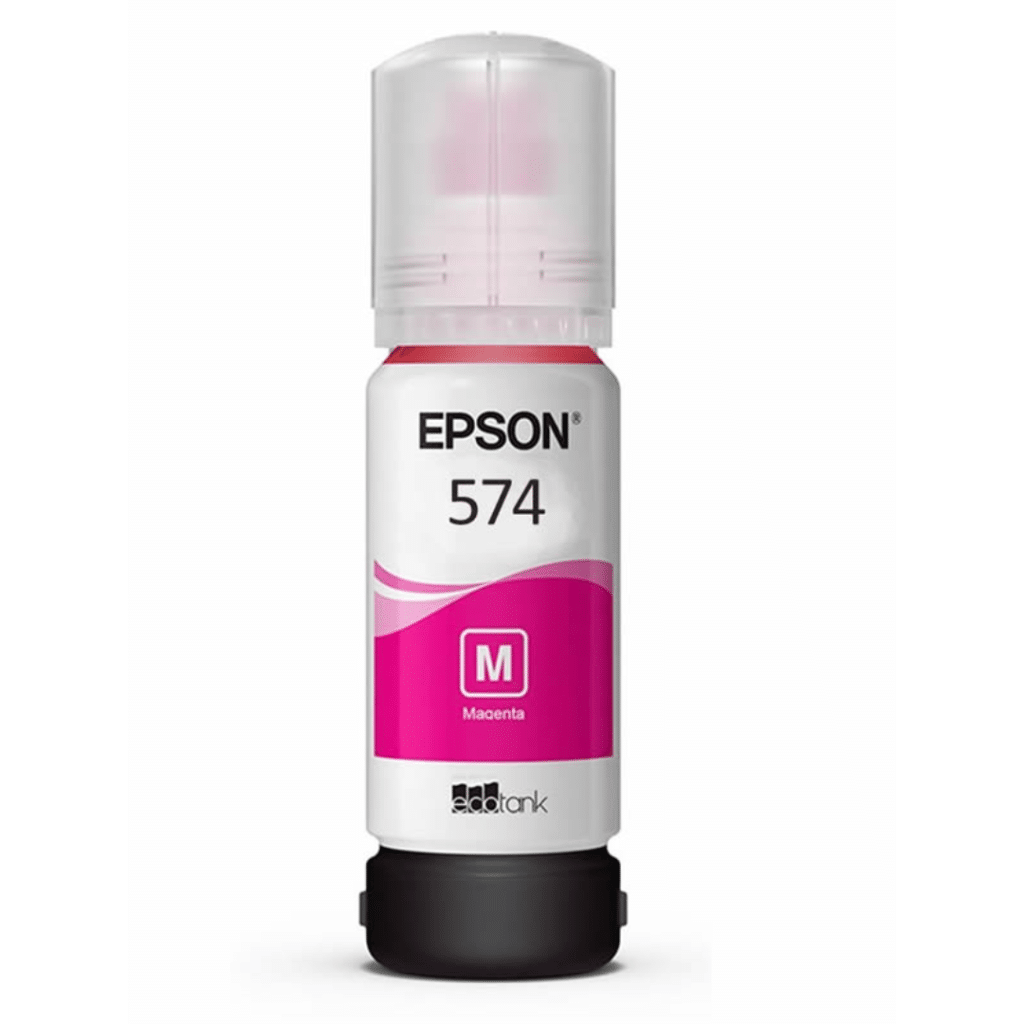 Botella de tinta Epson T574320-al, color magenta, 70 ML, compatible con impresoras ecotank