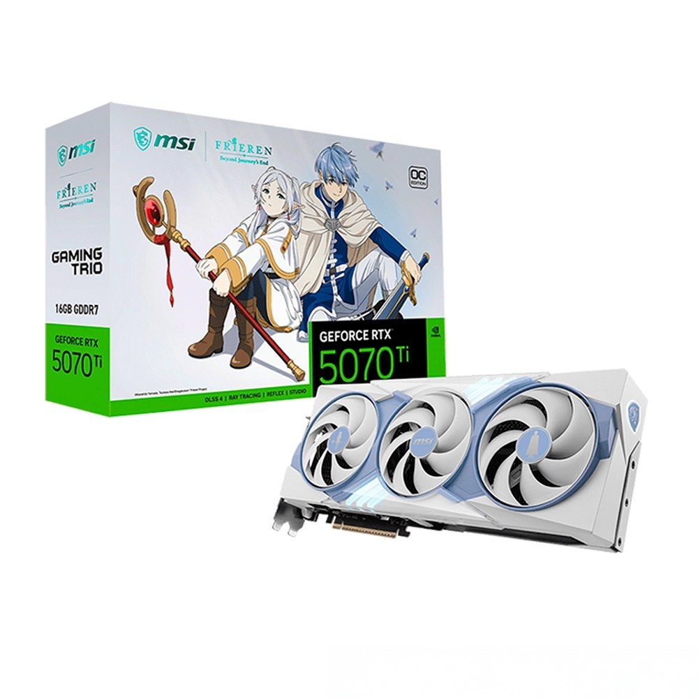 Tarjeta de vídeo MSI geforce RTX 5070 ti 16GB GDDR7 PCI express 5.0 X16 ATX vídeo card RTX