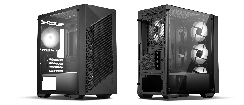 Case msipro forge M050A, mini tower, compatible micro-ATX y mini ITX , 2 x USB 1.0 (type-a)