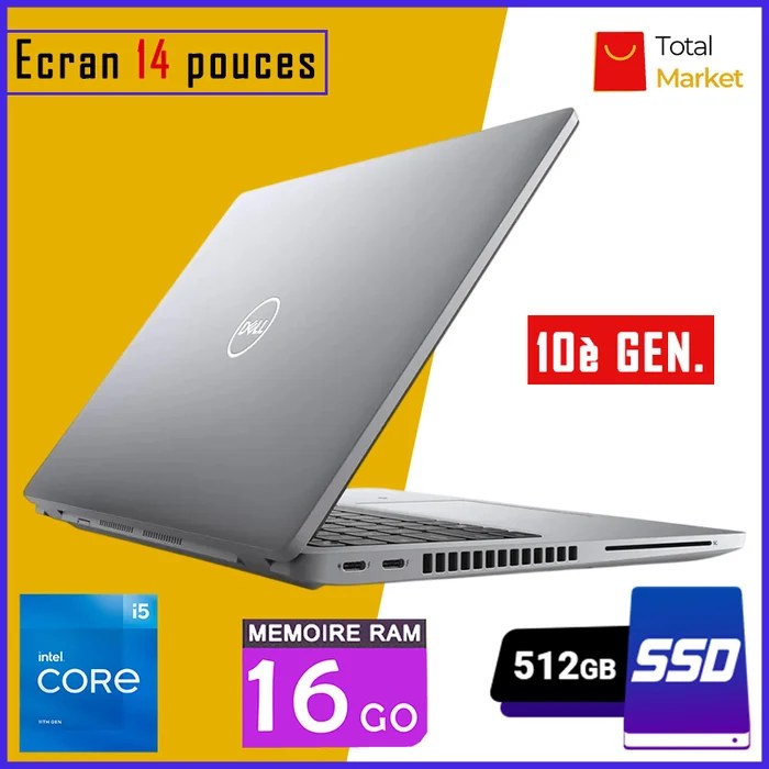 Laptop Dell refurbished latitude 5410 14"