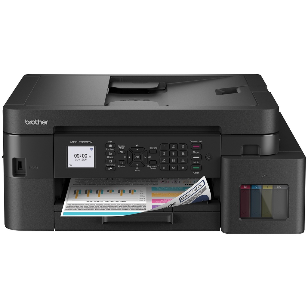 Impresora Brother MFCT930DW impresora multifuncional de tinta a color inalámbrica con copia
