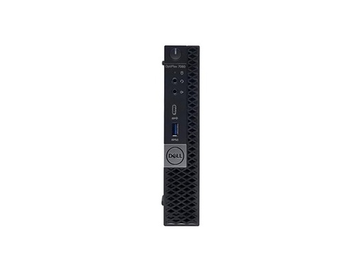 COMPUTADORA DELL OPTIPLEX MFF 7060 | INTEL CORE I5-8500T @3.50GHZ | 8GB RAM DDR4 | 256GB SSD | PUERTO: DISPLAYPORT X2 | WINDOWS 10 PRO | INCLUYE TECLADO & MOUSE
