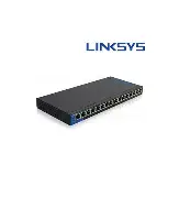 SWITCH 16 PUERTOS LINKSYS LGS116P, NO ADMINISTRABLE/DESKTOP, 8 PUERTOS GIGABIT ETHERNET POE + 8 PUERTOS GIGABIT ETHERNET.