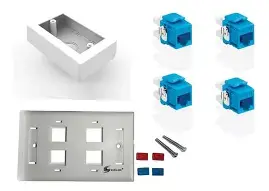 TAPA SUPERFICIE JACK RJ45