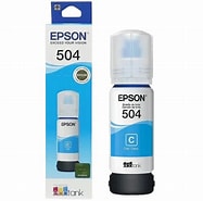 [TINTA EPSON 504] TINTA EPSON 504 BLUE 