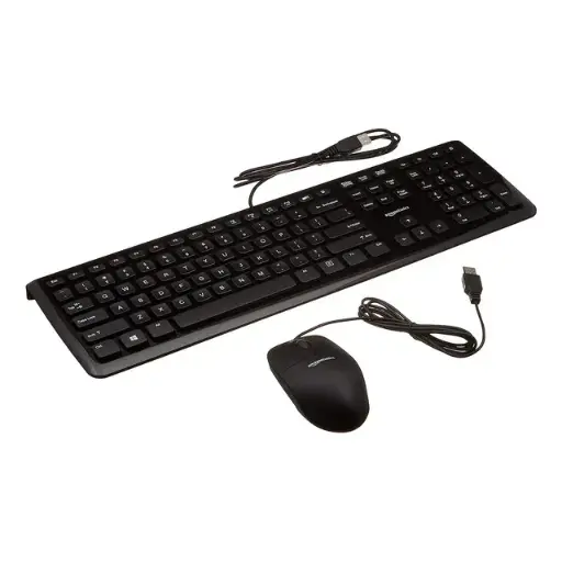 TECLADO Y MOUSE MIXIE USB NEGRO
