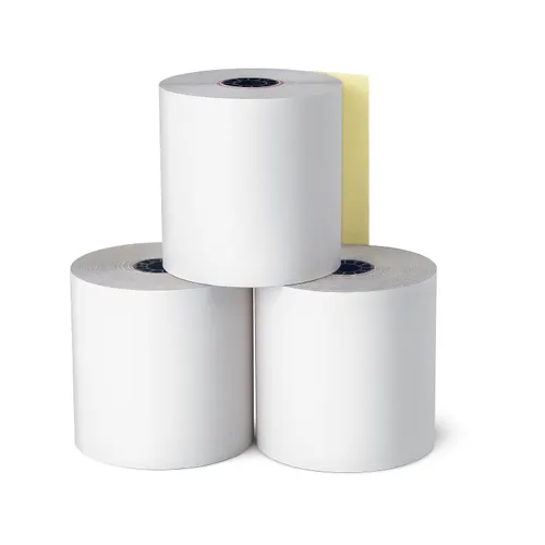 rollo de papel 2 copias de impresora pos