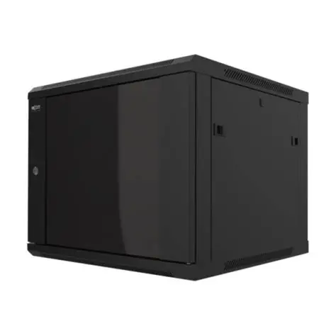 GABINETE DE PARED NEXXT 18U SEMI ENSAMBLADO, 600X450MM, 2 RANURAS PARA ABANICOS, (NPC-F18U64B)