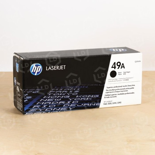 Tóner HP 49A Q5949A negro 2,500 páginas