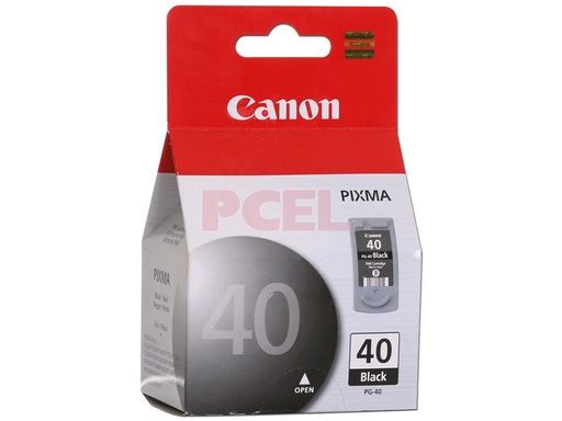 Cartucho Canon PG40 negro, compatible con Canon JX200, JX210P, JX500, Canon pixma IP1200