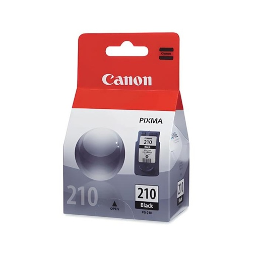 Cartucho Canon PG210 negro, compatible con pixma MP230, MP240, MP250, 480, IP2700