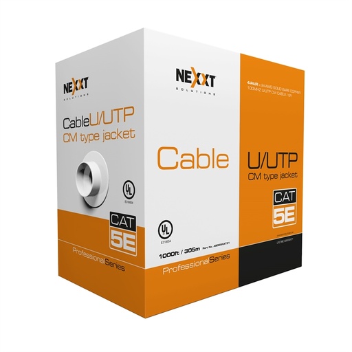 Patch cable Nexxt CAT5E 25FT gris TRM-1 BDJ-18