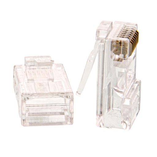 Conector RJ45 Nexxt para red CAT5 30U gold over