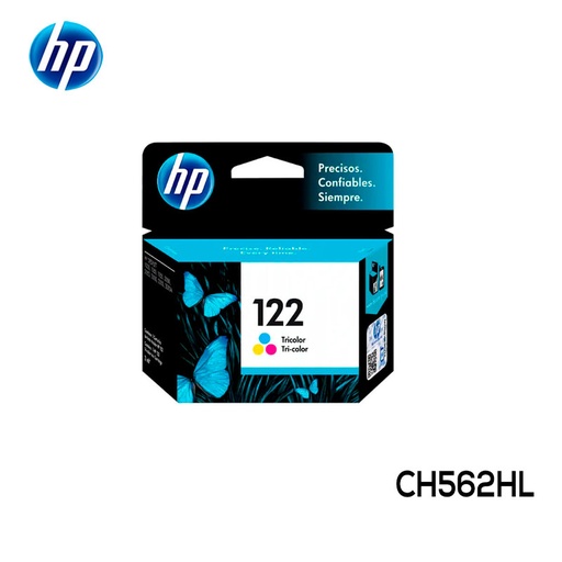 Cartucho HP 122 CH562HL tricolor 1.5ML