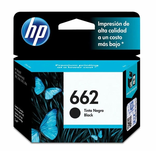Cartucho HP 662 CZ103AL negro 2ML