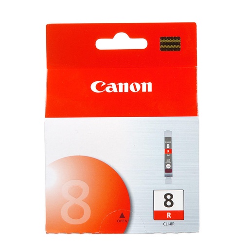 Cartucho Canon cli-8 rojo, compatible con pixma IP4200, IP5200, IP800 (13ML)