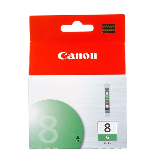 Cartucho Canon cli-8 verde, compatible con pixma IP4200, IP5200, IP800