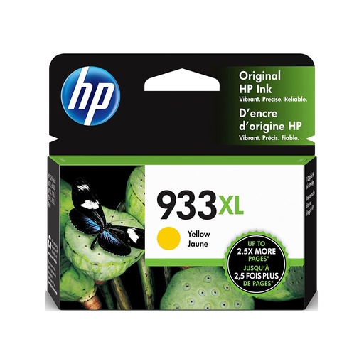 Cartucho HP 933XL CN056AL amarillo alto rendimiento