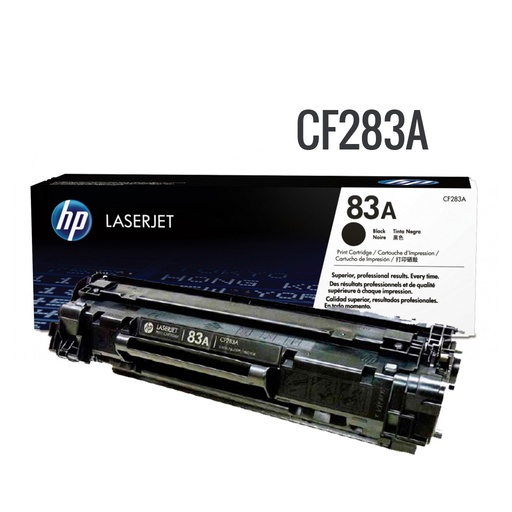 Tóner HP 83A CF283A negro 1,500 páginas