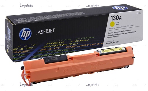 Tóner HP 130A CF352A amarillo 1,000 páginas