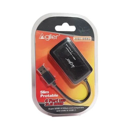 Hub USB 2.0/1.1 Agiler, 4 puertos