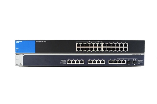 Switch 24 puertos linksys LGS124P, no administrable/rack, 24 puertos gigabit ethernet