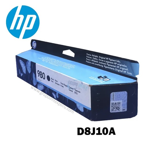Cartucho HP 980 D8J10A negro 203.5ML