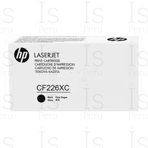 Tóner HP 26XC CF226XC (contract) negro 9,000 páginas