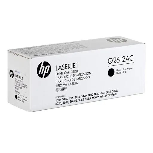 Tóner HP 12AC Q2612AC (contract) negro 2,000 páginas