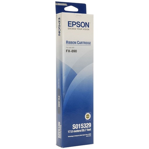 Cinta para impresora Epson, para FX890, color negro, compatible con: FX-890