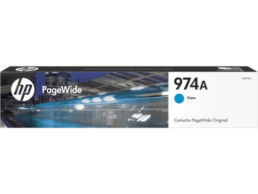 Cartucho HP 974 L0R87AL cyan 37ML