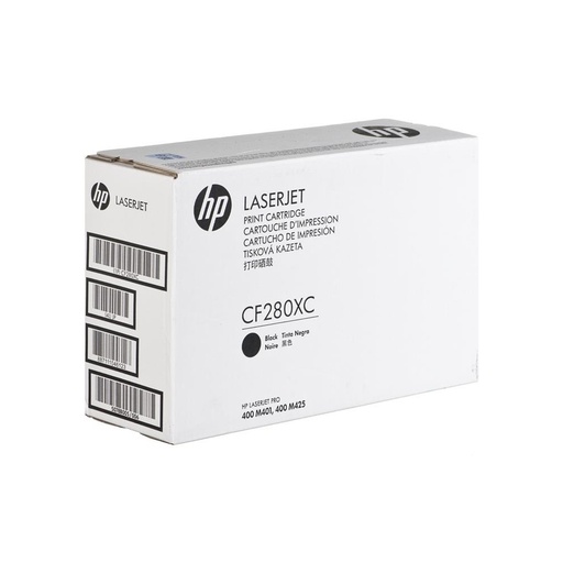 Tóner HP 80XC CF280XC (contract) negro alto rendimiento