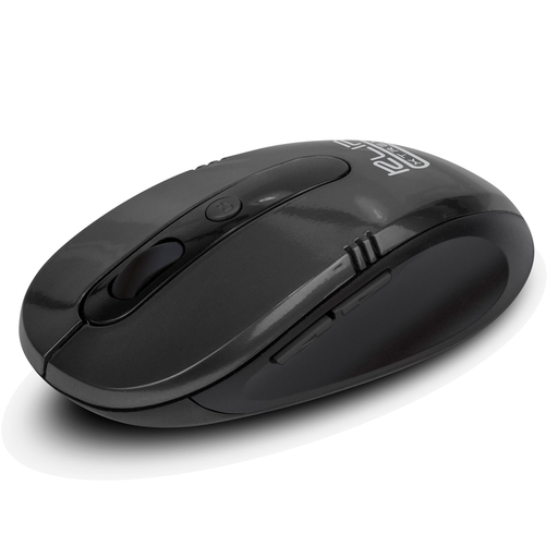 Mouse wireless Klip Xtreme (vector) óptico 5 botones, 1600 dpi, 2.4 GHZ, negro (KMW-330BK)