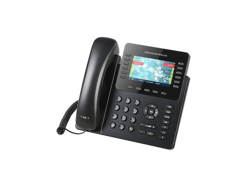 Teléfono IP grandstream GXP-2170, 12 line, 6 cuentas sip, pantalla LCD a color 4.3", audio