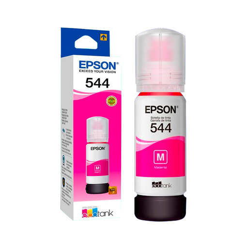 Botella de tinta Epson T544 magenta para impresora L1250, L1110, L3110, L3150, L5190, L3210