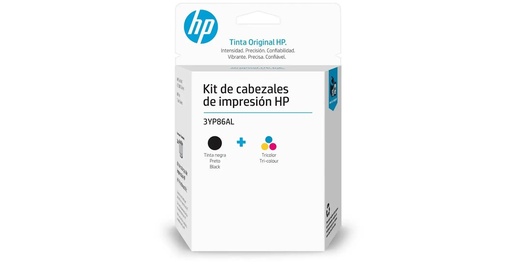 Kit de cabezales negro/color para impresoras HP GT5820