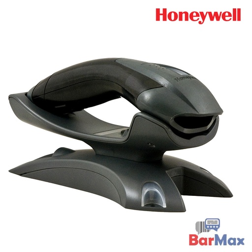 Scanner barcode inalámbrico honeywell 1202G, laser, USB/bluetooth, 1D, hasta 12H de carga y