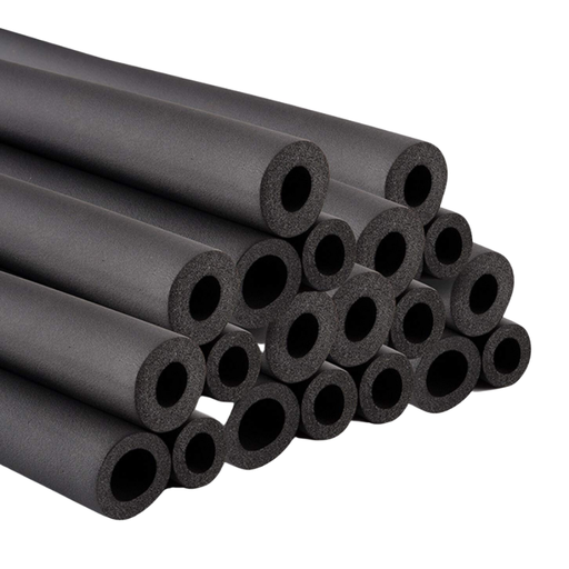 Aislamiento térmico flexible vascocel para tuberias de cobre de aire acondicionado 5/8 x 3/8