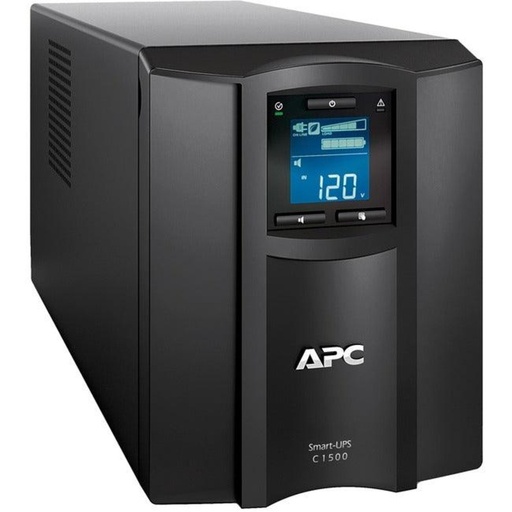 UPS APC smart-UPS SMC1500, 1.44 KVA(1440VA), 900 watts, input 120V /output 120V, incluye