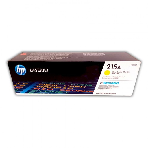 Tóner HP 215A W2312A amarillo 850 páginas