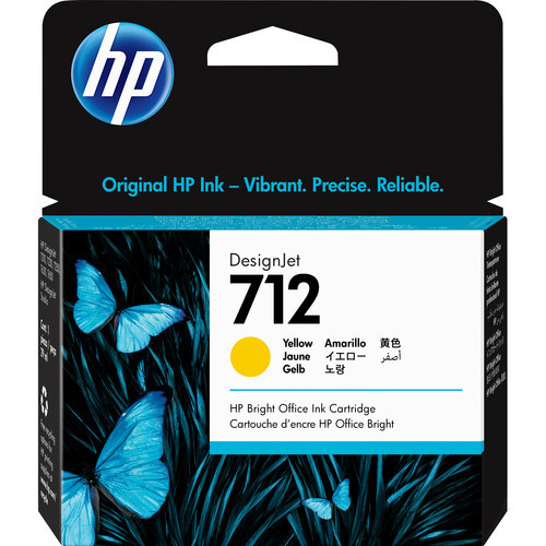 Cartucho HP 712 3ED69A yellow 29ML