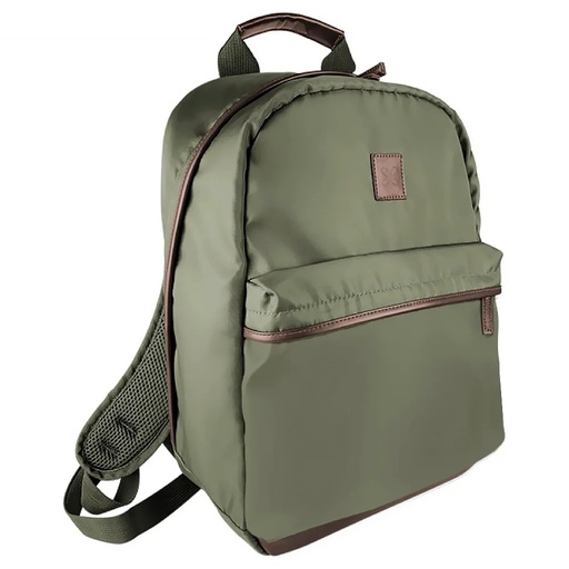 Bulto para laptop Klip Xtreme berna 15.6" tipo mochila, hasta 27 libras, verde olivo