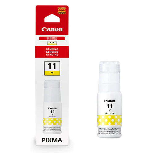 Botella de tinta Canon gi-11 amarillo, 70ML, compatible con impresora: G2160, G2170, G3160