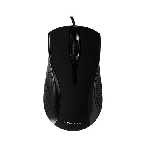Mouse Argom usb, ratón óptico con cable de 3 teclas, resolución 800 dpi, rueda de abs de